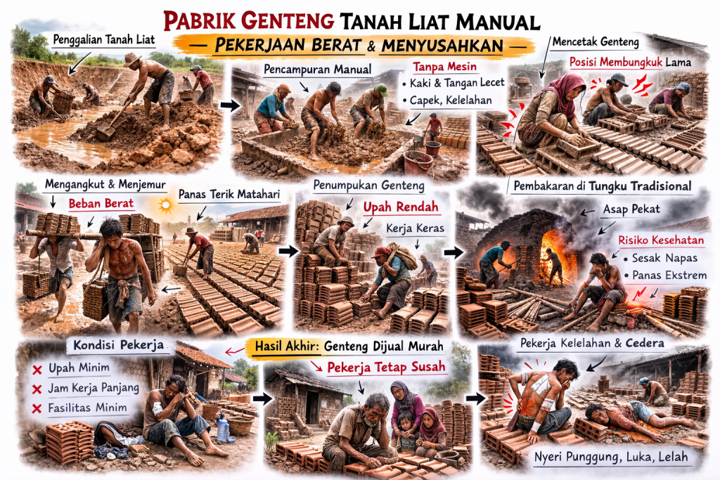 Program Gentengisasi Pemerintah Menurunkan Produksi Beras